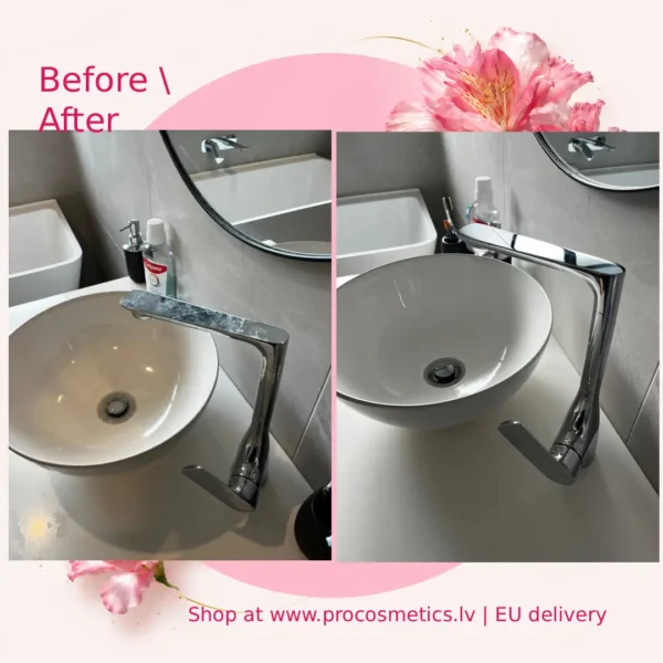 Bril WC descaler with whitening effect Chogan Brilhome buy online shop Before after 1