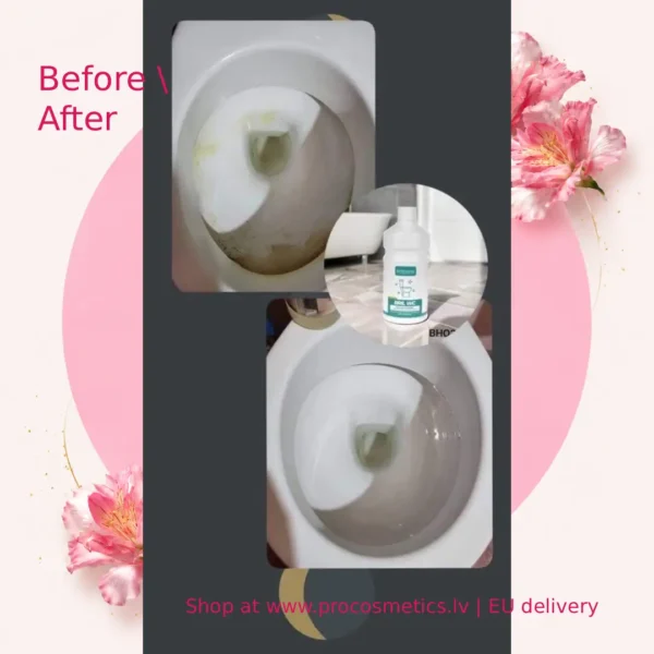 Bril WC descaler with whitening effect Chogan Brilhome buy online shop Before after 1