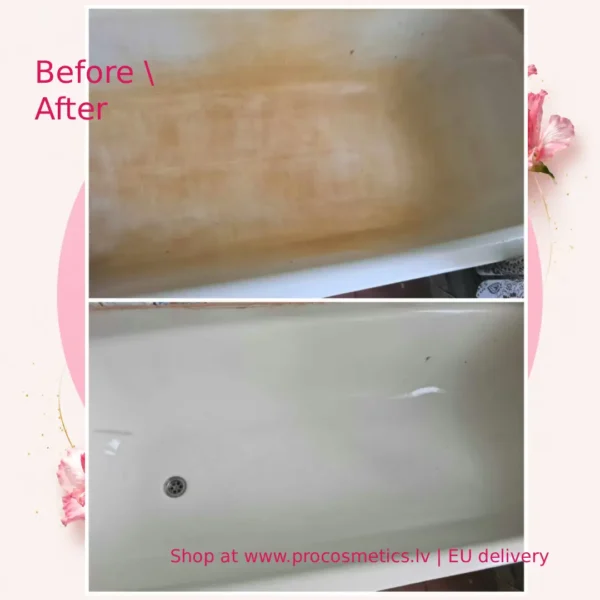 Bril WC descaler with whitening effect Chogan Brilhome buy online shop Before after 1