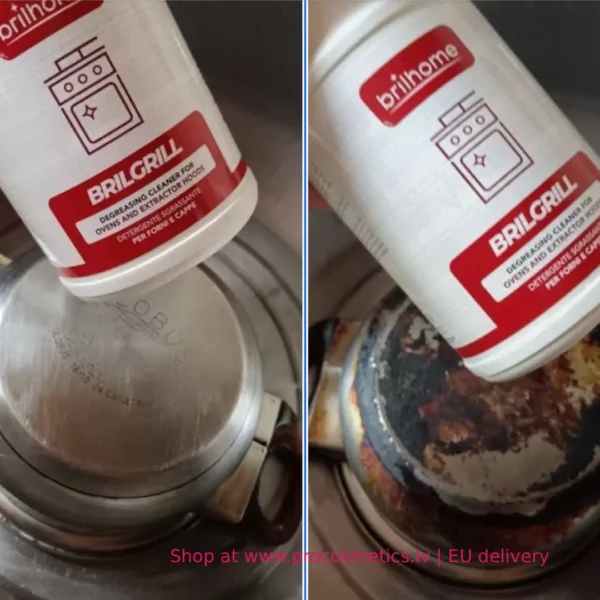 Brilgrill oven cleaner BH0203 Brilhome Chogan Before After buy online