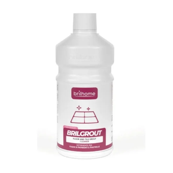 Brilgrout for tile cleaning