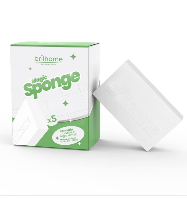 Brilhome MAGIC ERASER SPONGE dzēšgumijas sūklis 5gb. BHAC0002 - Image 3