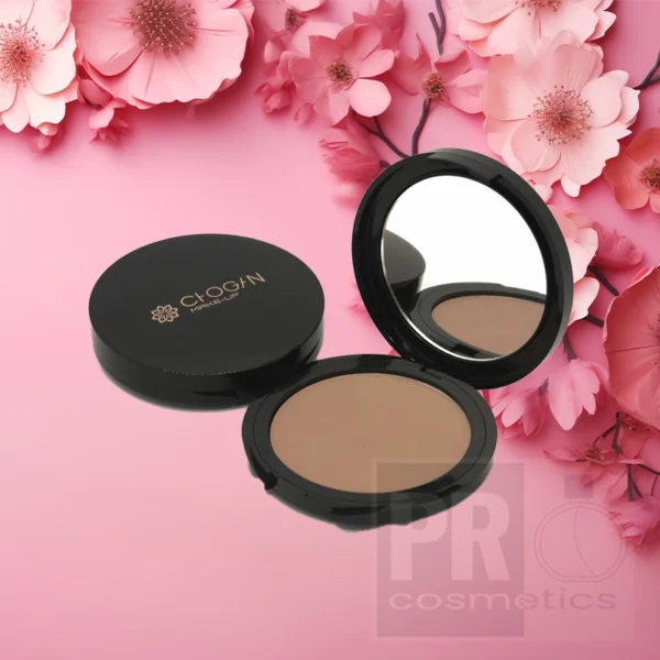 Chogan zīda presēts pūderis bronzeris Sun Beige TER09