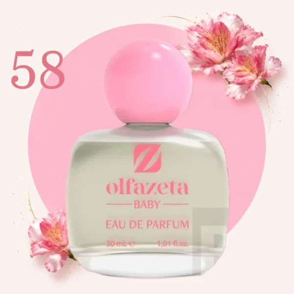 Hipoalerģiskas Olfazeta smaržas 058 meitenēm 30 ml Chogan