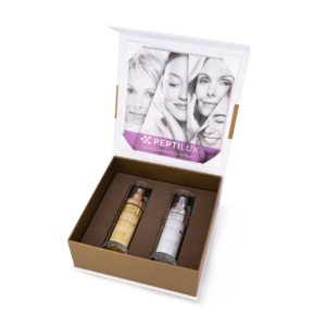 Peptilux Luksus ādas kopšanas serumu komplekts LUXSET003 buy online serum set chogan
