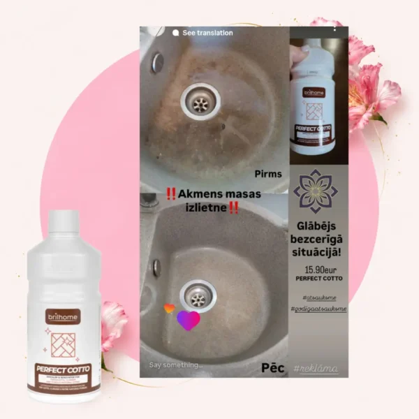 Perfect Cotto stone surface cleaner BH0209 Brilhome Chogan