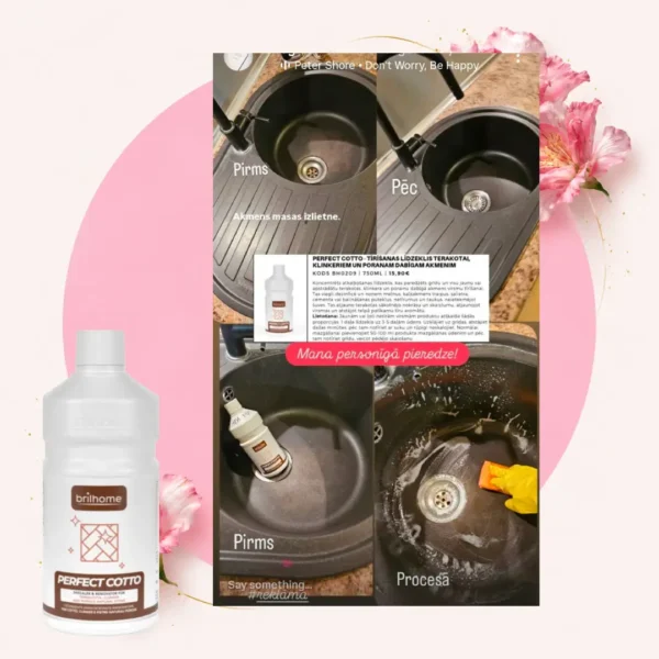 Perfect Cotto stone surface cleaner BH0209 Brilhome Chogan