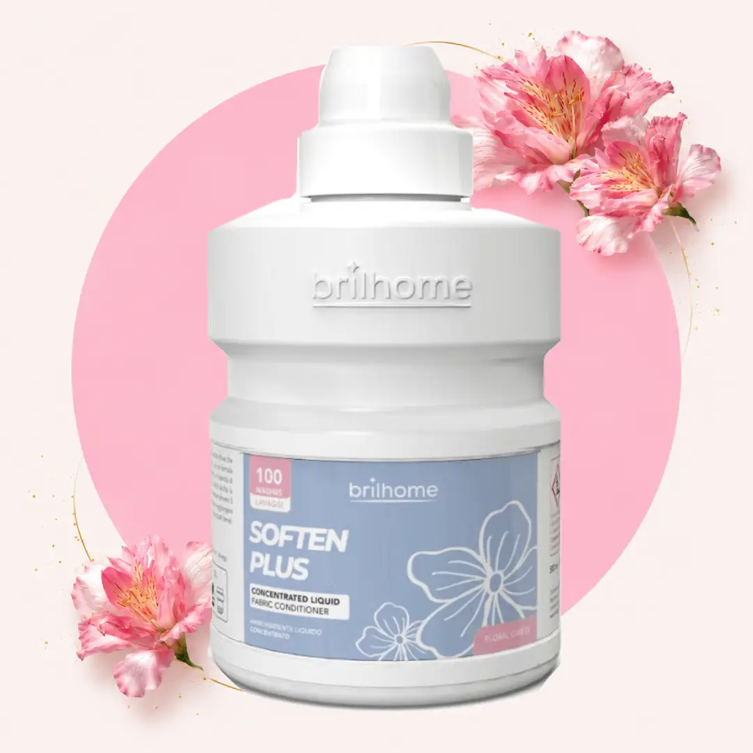 Soften plus "Floral caress" fabric softener 500ml BH0010 Brilhome Chogan 1 Soften plus "Floral caress" fabric softener 500ml BH0010 Brilhome Chogan buy online shop