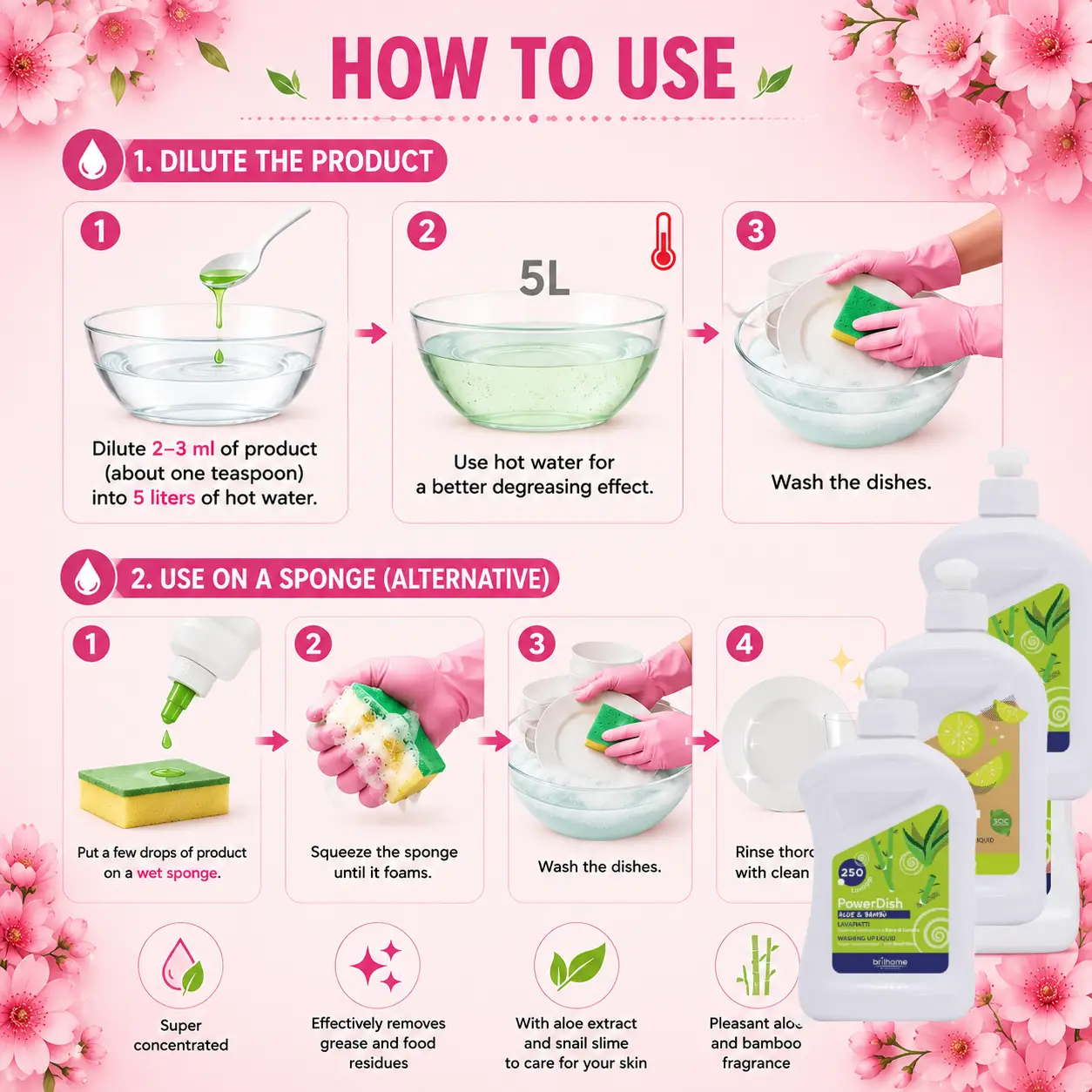 how to use powerdish Chogan Brilhome