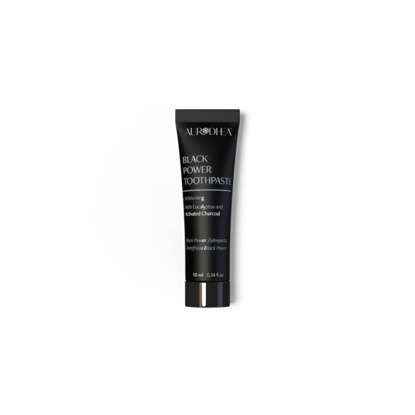 Aurodhea "Power Black" melna zobu pasta ar aktivēto ogli 10ml CU43B