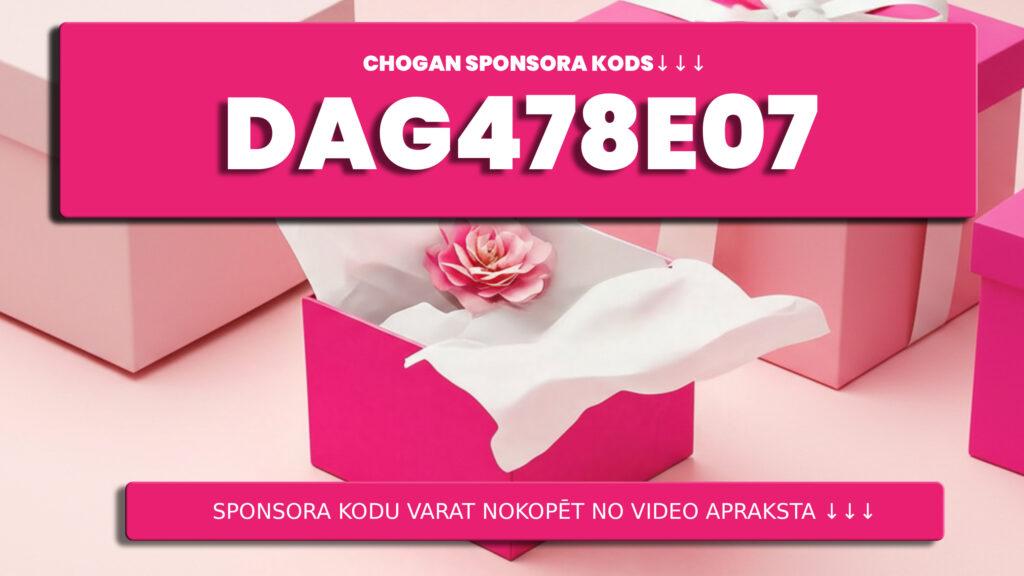 Chogan sponsora kods