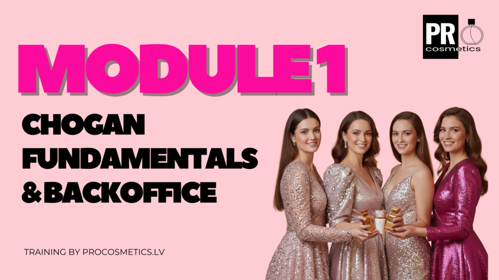 CHOGAN TRAINING Module 1- Chogan Fundamentals & Backoffice 1