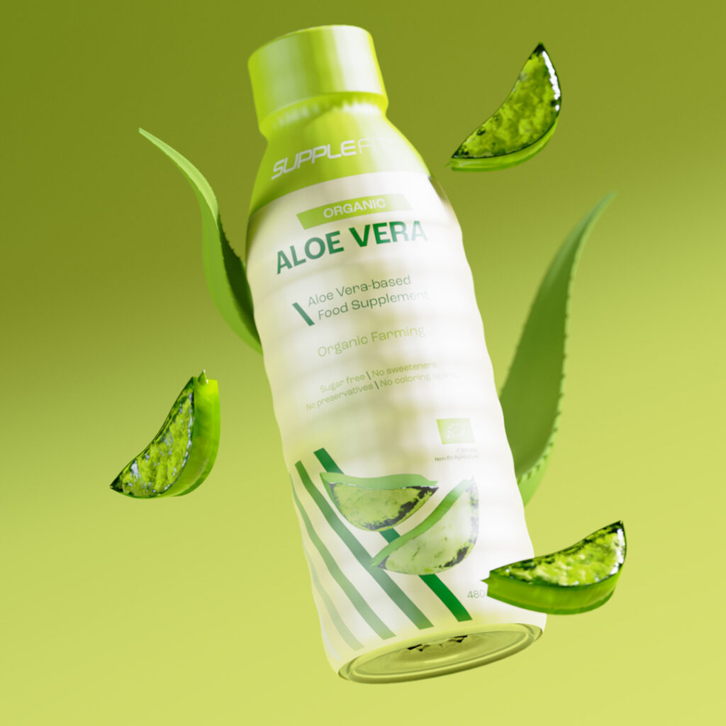 Organic Aloe Vera Juice Chogan 480 ml