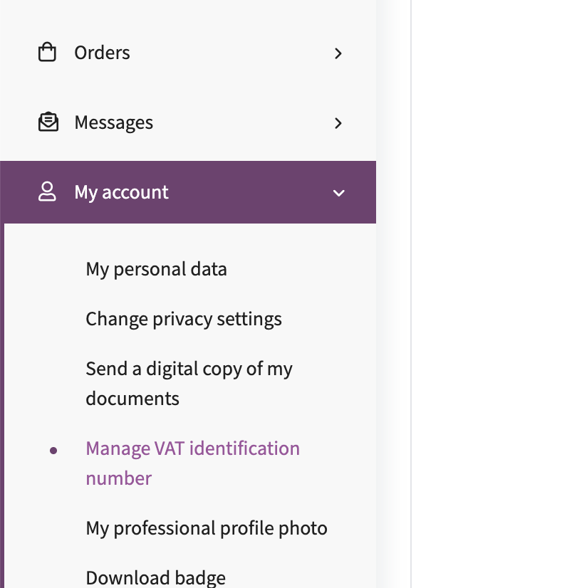 What is the difference between a personal partner Chogan account and a business account? 3 Add VAT number Chogan backofffice