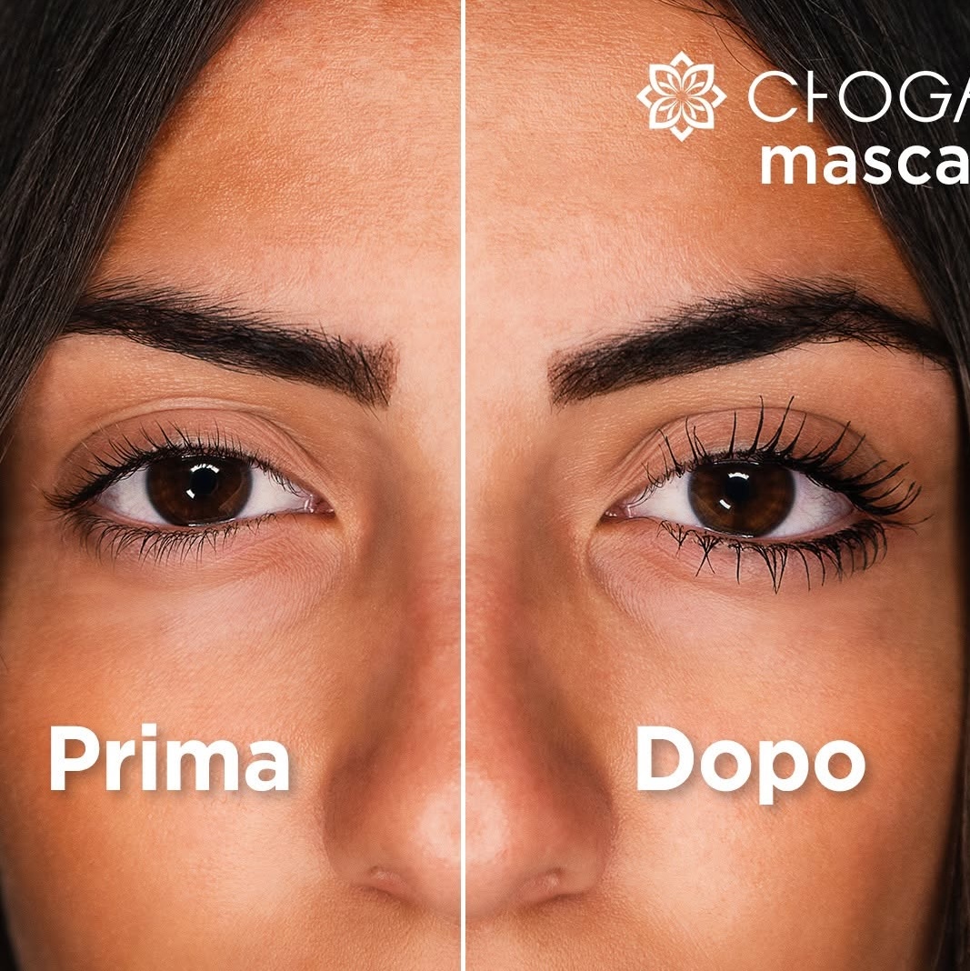 Chogan skropstu tuša Waterproof - ūdensizturīga un uzliecoša MKMS03 2 Chogan curling mascara waterproof before after results
