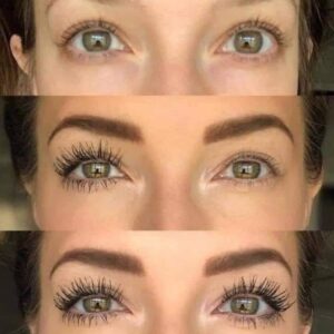 Chogan mascara waterproof before after