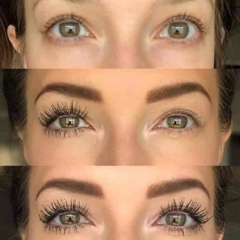 Chogan skropstu tuša Waterproof - ūdensizturīga un uzliecoša MKMS03 3 Chogan mascara waterproof before after