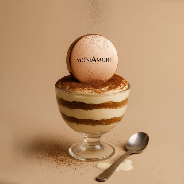 MoniAmori kompaktais pūderis kušons Tiramisu