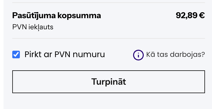 Kāda atšķirība starp personīgo partnera Chogan kontu un biznesa kontu? 2 kā pirkt Chogan ar VAT numuru