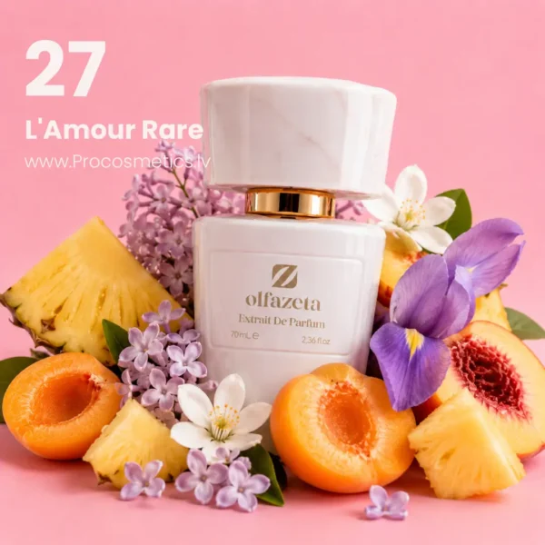 027 Chogan Olfazeta sieviešu smaržas nr. 27 L'Amour Rare 70ml buy online shop