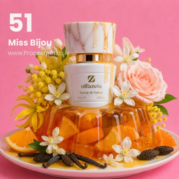 051 Chogan Olfazeta sieviešu smaržas nr. 51 Miss Bijou 70ml buy online shop