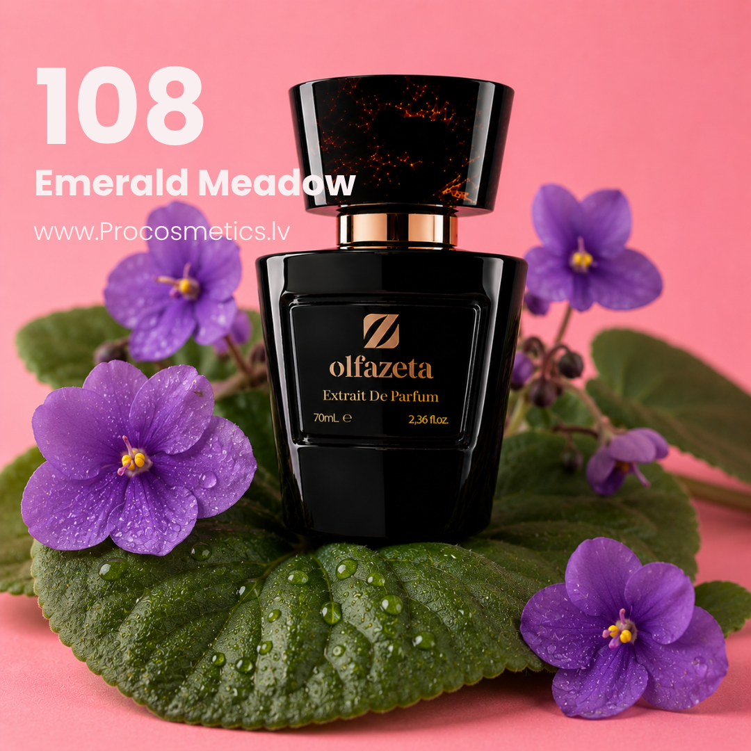 108 Olfazeta Chogan, parfum unisexe n° 108 Emerald Meadow, 70 ml 2 108 Olfazeta Chogan unisex smaržas nr.108 Emerald Meadow 70ml buy online