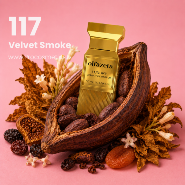 Olfazeta unisex smaržas nr. 117 Velvet Smoke 50ml buy online shop