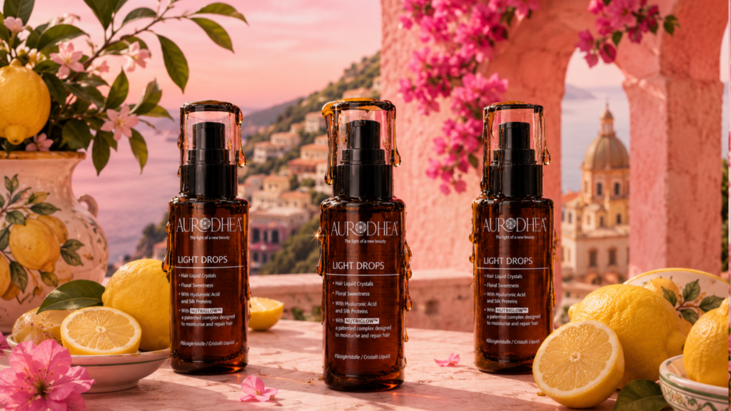 Aurodhea Light Drops liquid crystals for hair silicone-free care