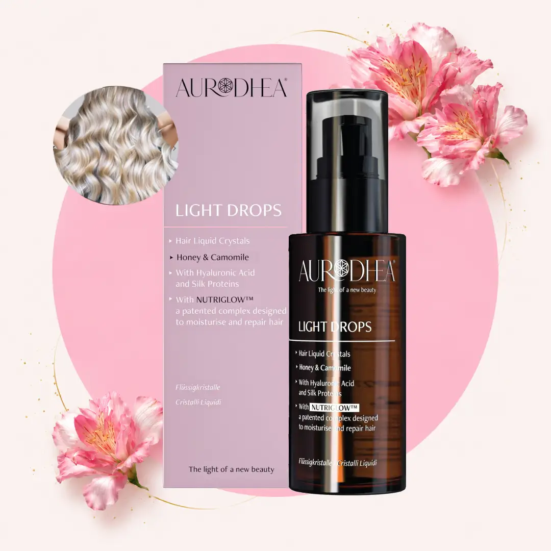 Aurodhea Light Drops škidrie kristāli blondīnēm "Honey & Camomile"
