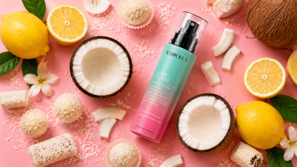 Aurodhea Lush Cloud body sprays from Chogan