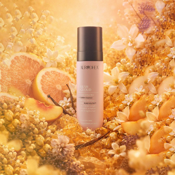 Aurodhea Lush cloud Golden Essence aromatizēts sprejs matiem hair mist buy online shop 2