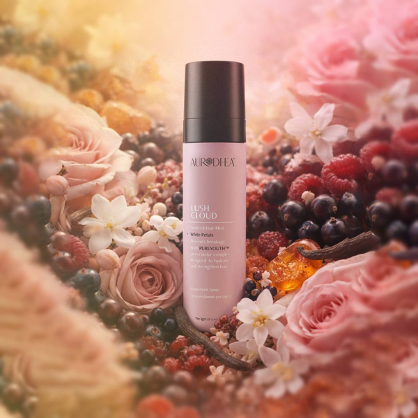 Aurodhea Lush cloud White Petals aromatizēts sprejs matiem hair mist buy online shop 2