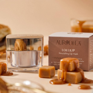 LOLLILIP Salty Caramel barojoša lūpu maska