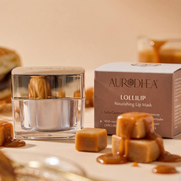 LOLLILIP Salty Caramel barojoša lūpu maska