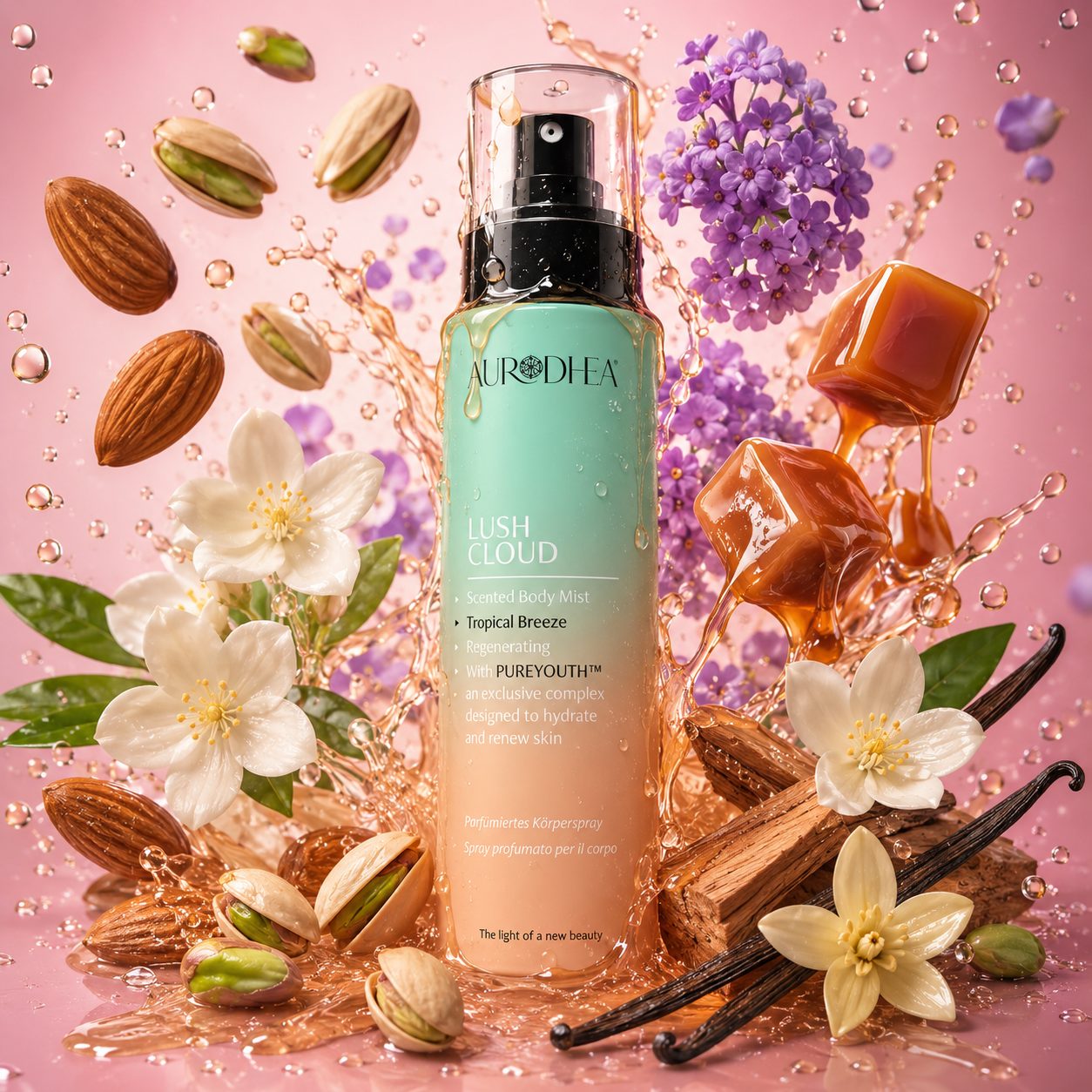 Lush Cloud Tropical Breeze – svaigs un krēmīgi salds body mist