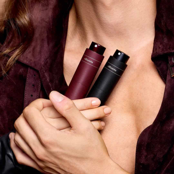 Olfazeta smaržu futrālis līdziņemšanai - Timeless Burgundy pirkt Chogan veikals.