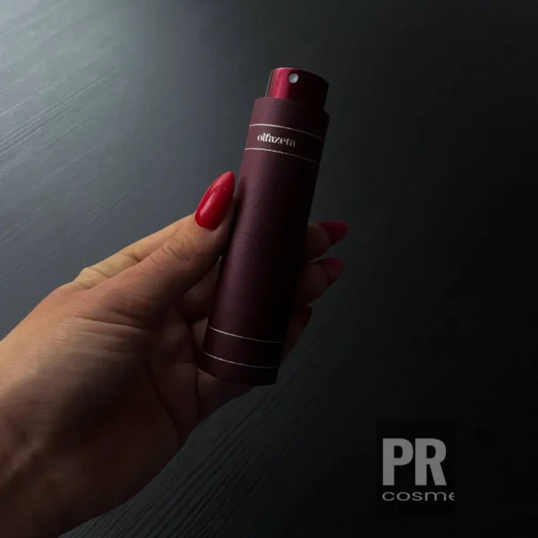 Olfazeta smaržu futrālis līdziņemšanai – Timeless Burgundy buy online perfume case at procosmetics lv shop