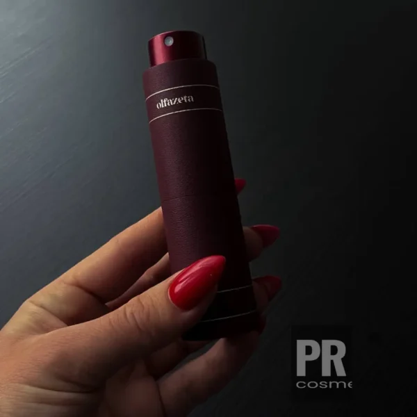 Olfazeta smaržu futrālis līdziņemšanai – Timeless Burgundy buy online perfume case at procosmetics lv shop