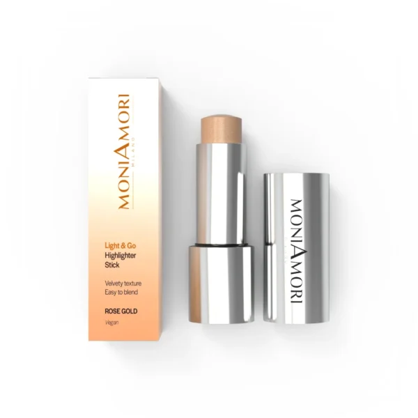 Buy onlin e MoniAmori Light & Go Highlighter Stick MM044 Rose Gold shop Chogan