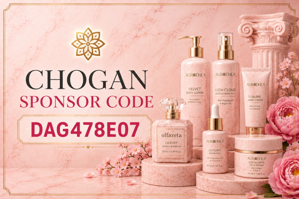 Chogan sponsor code DAG478E07