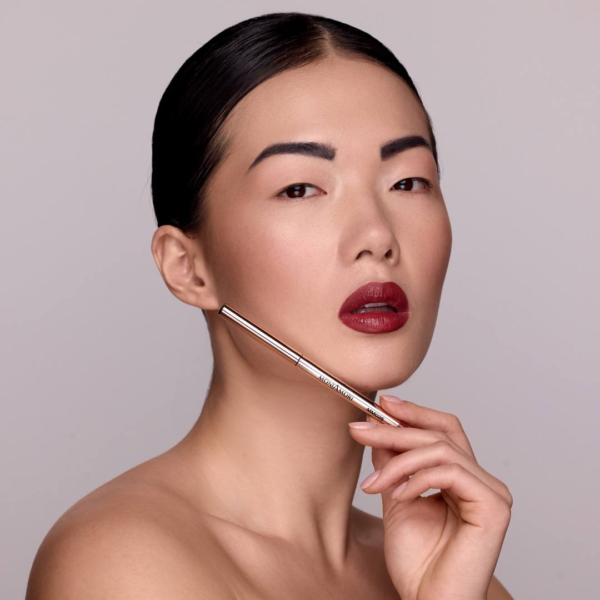 MoniAmori Extra-LipStay Automatic Lip Pencil MM025 - Purple Mocha buy online shop pencil 2