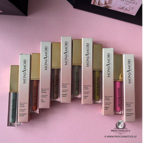 MoniAmori Mylip secret peel-off ilgnoturīgas lūpu tintes 5