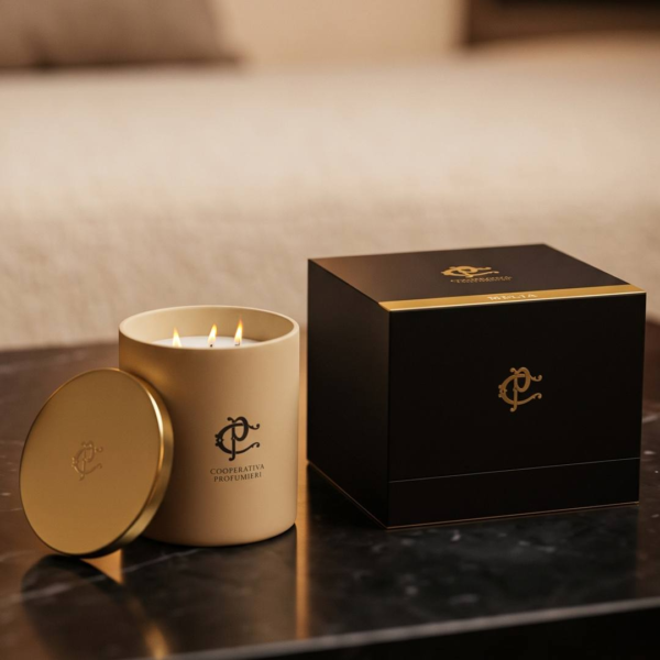Aromatizēta svece MELIA Honey and Jasmine COPC007 400g