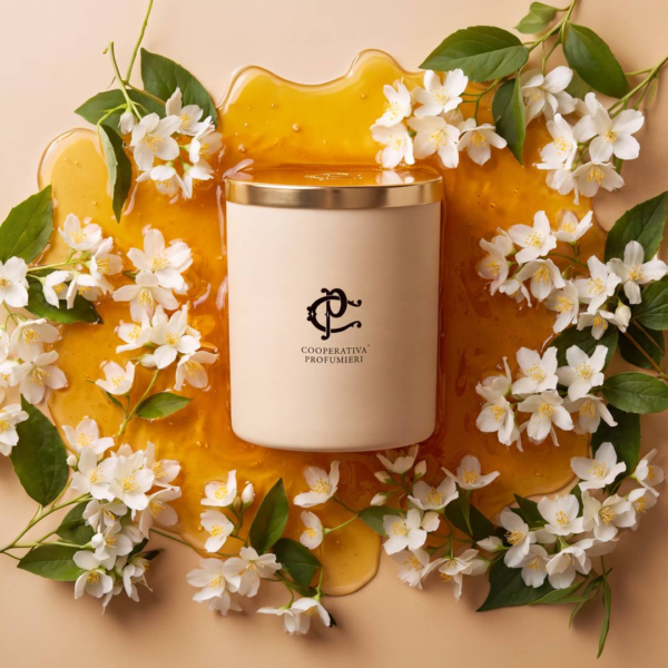 Aromatizēta svece MELIA Honey and Jasmine COPC007 400g