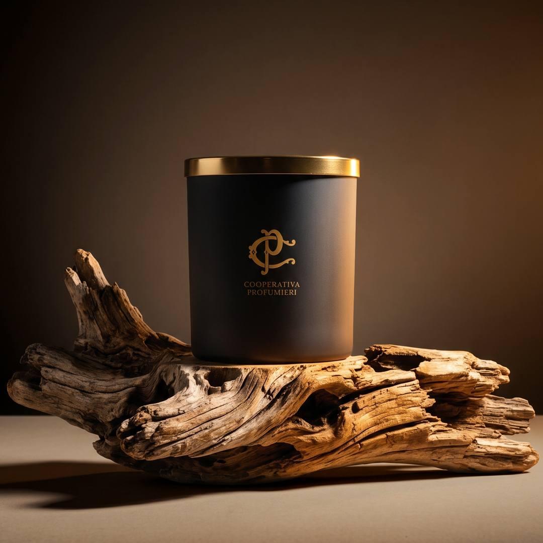 "NOIRE" Sweet Woods Scented Candle COPC009 400g 2 Aromatizēta svece NOIRE Chogan Cooperativa Profumieri pirkt