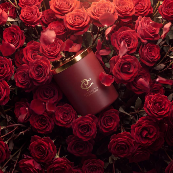 Aromatizēta svece ROSEA Rose and Cinnamon COPC001 400g