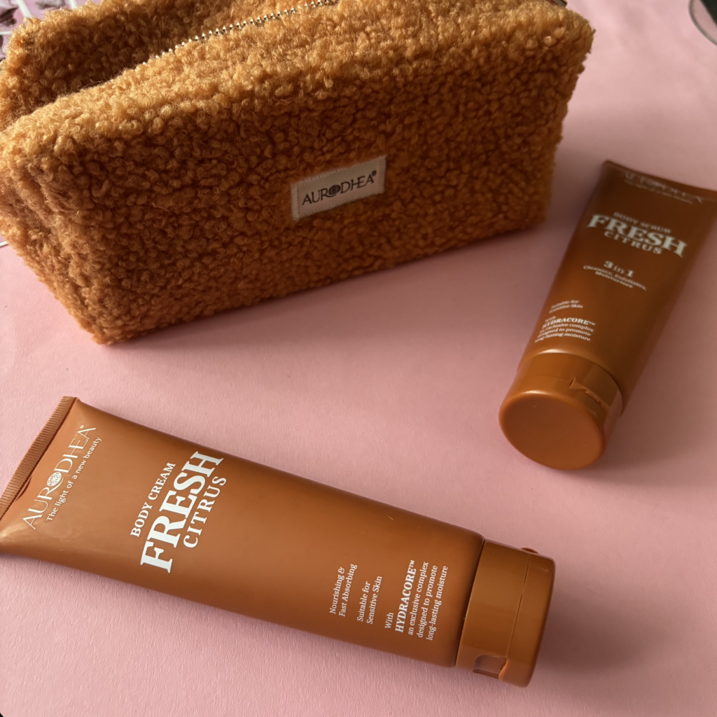 3 novos conjuntos de cuidados corporais da Aurodhea com HYDRACORE 7 Conjunto Aurodhea Fresh Citrus – compre online na Chogan