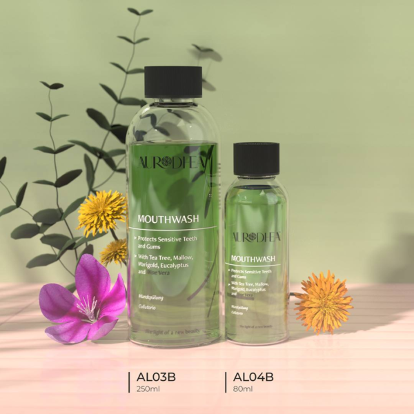 Alvejas mutes skalojamais līdzeklis AL04B 80ml Aurodhea Choagn