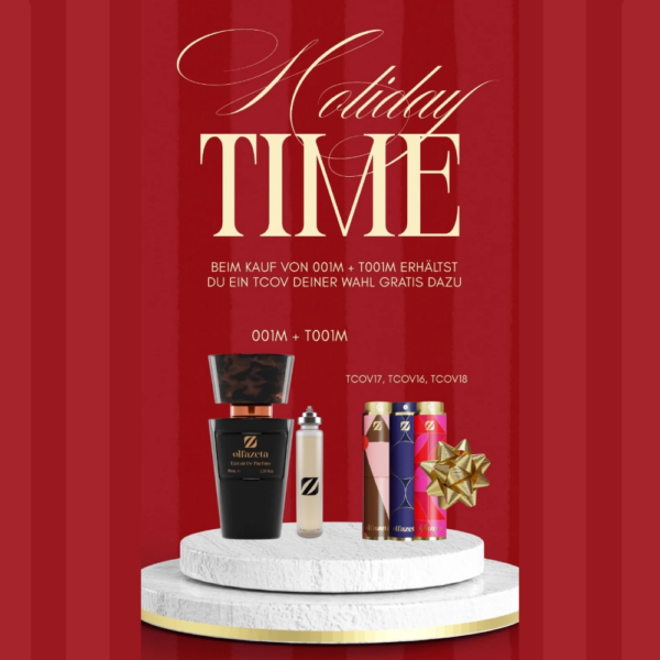 Buy Olfazeta 70ml and 15ml perfume No. 1 and get a perfume case for FREE.