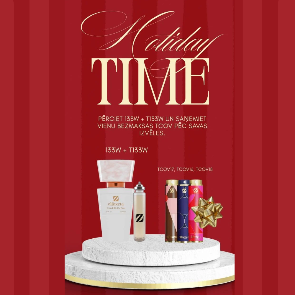 Buy Olfazeta perfume No. 133 (70ml and 15ml) and get a perfume case for FREE! 3 buy Chogan Olfazeta 70ml and 15ml perfume 133 get a perfume case for FREE